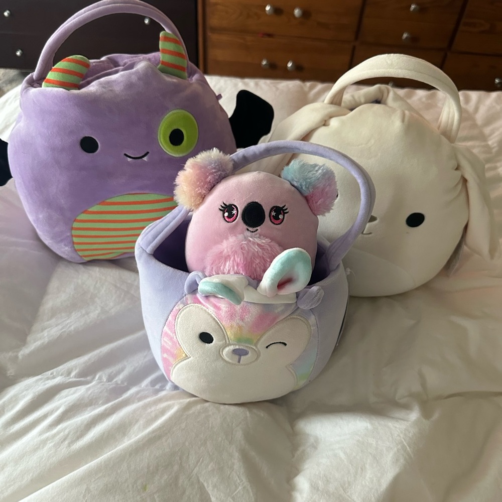 Squishmallow basket bundle (oc11)